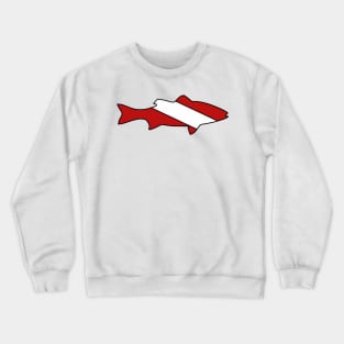 Dive fish Crewneck Sweatshirt